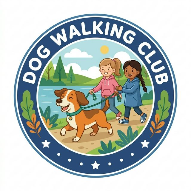 Dog Walking Club Logo